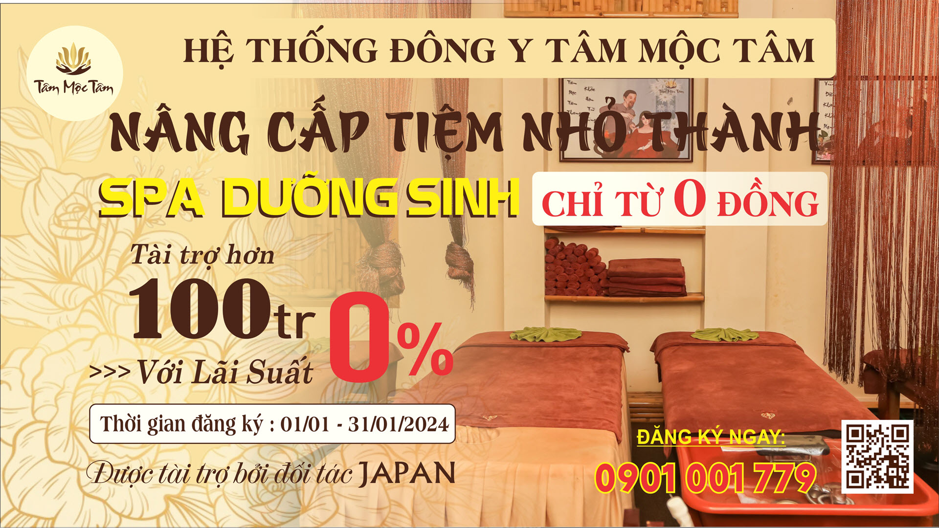 Nâng cấp tiệm nhỏ thành Spa Dưỡng Sinh